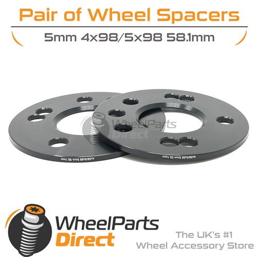 Wheel spacers black - spacers,