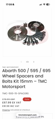 Abarth 595 tmc motorsport - 595,